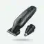 DALING DL-1808 black electric grooming trimmer with detachable nose trimming attachment
