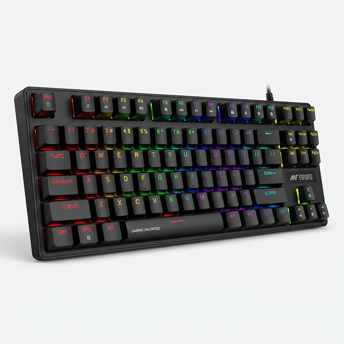 Ant Esports MK1000 TKL Mechanical Backlit Gaming Keyboard