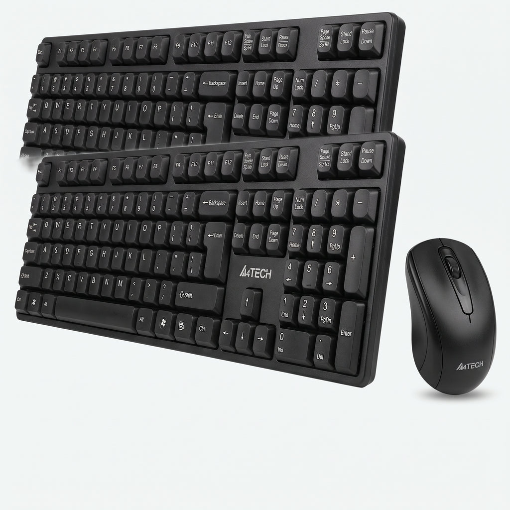 A4Tech KM-100 Wireless Keyboard and Mouse Combo