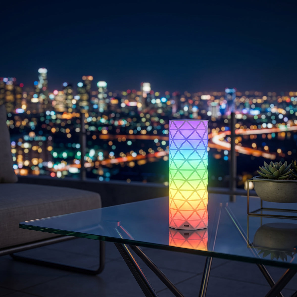RGB Crystal Table Lamp