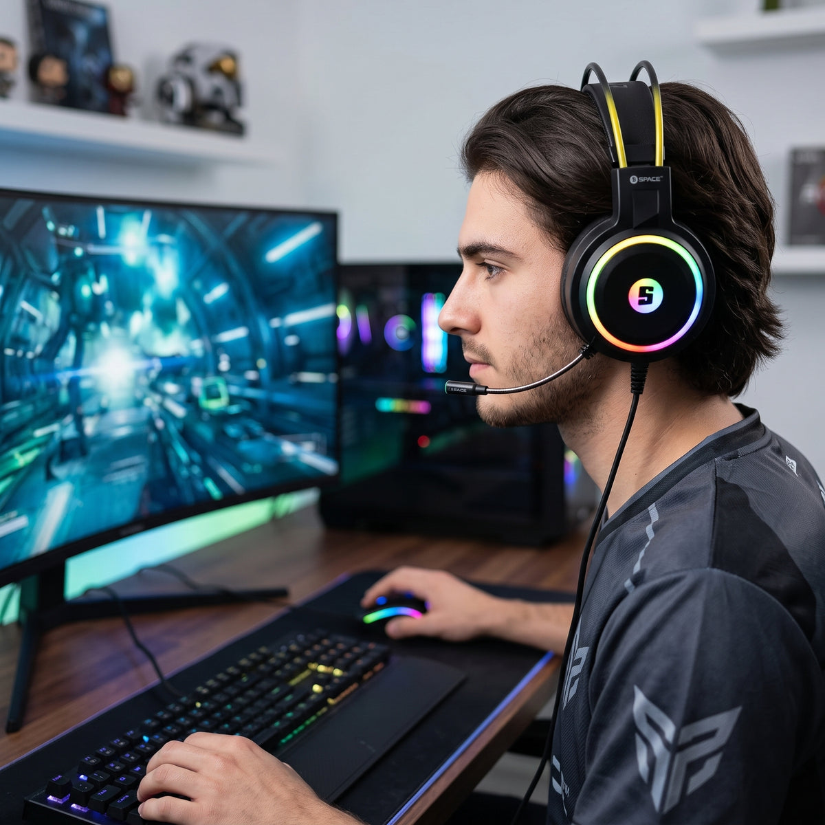 A4Tech KM-100 Wireless Keyboard and Mouse Combo