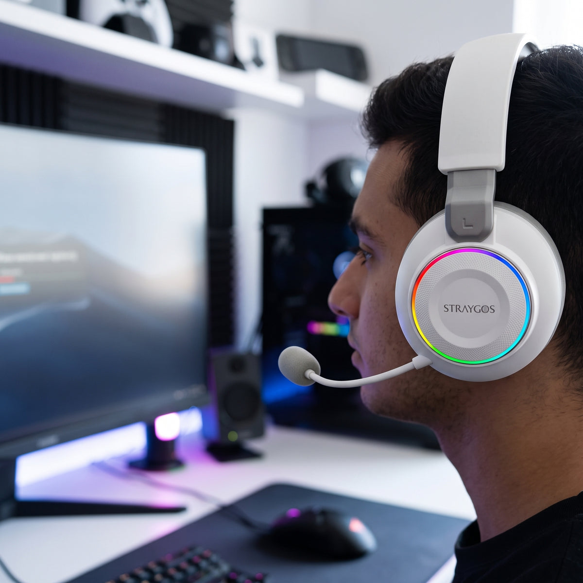 Faster Straygos BG-600 ENC Wireless Gaming Headset