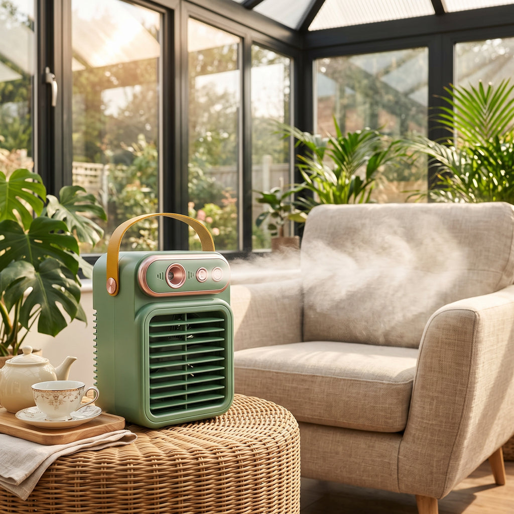 Rechargeable Retro Spray Fan