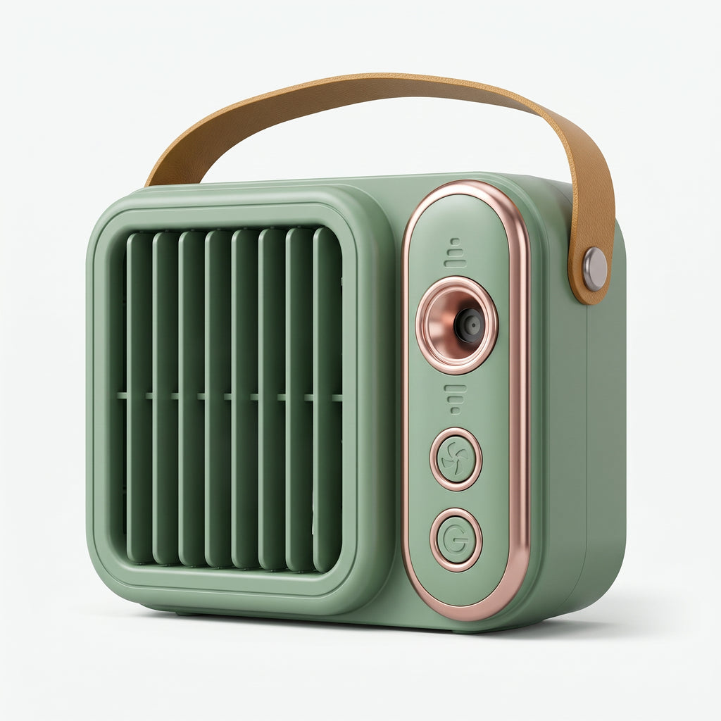 Rechargeable Retro Spray Fan