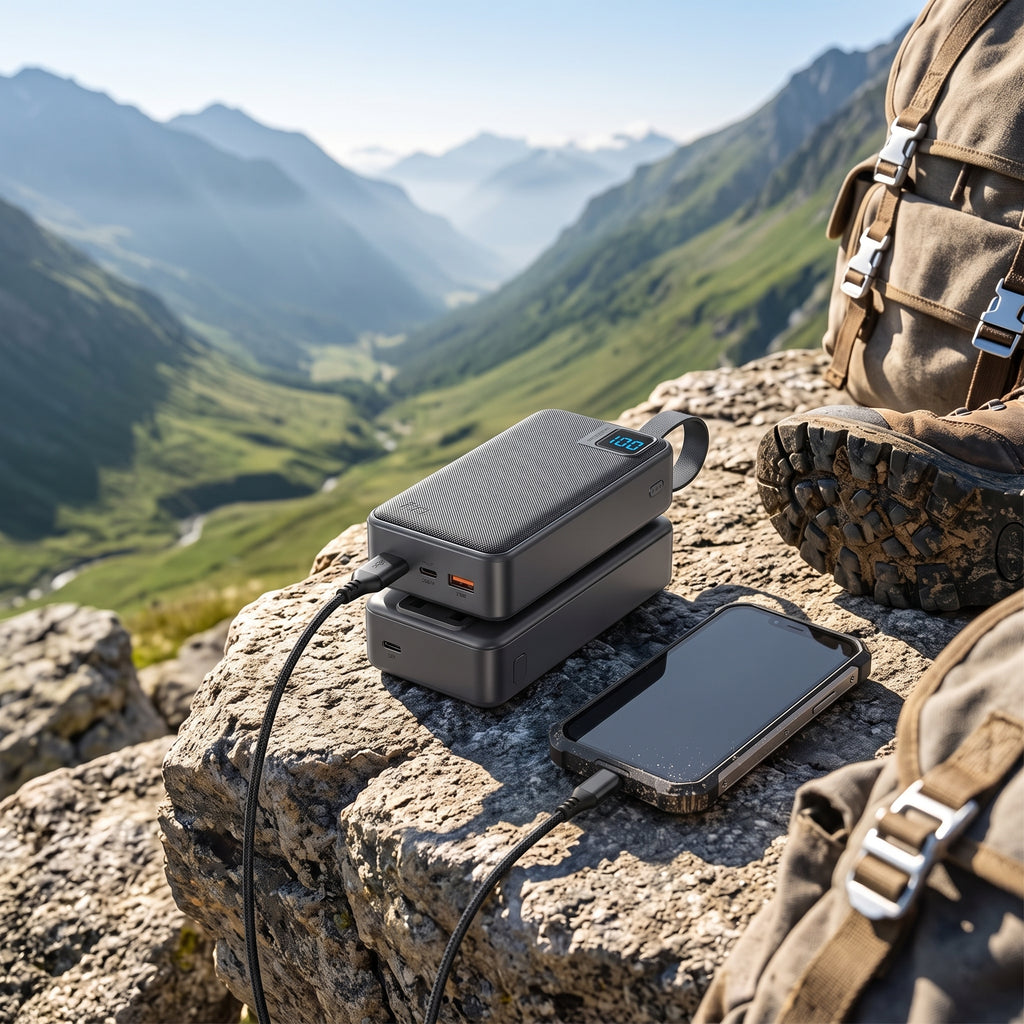HOTTU 10000mAh Magnetic Wireless Power Bank