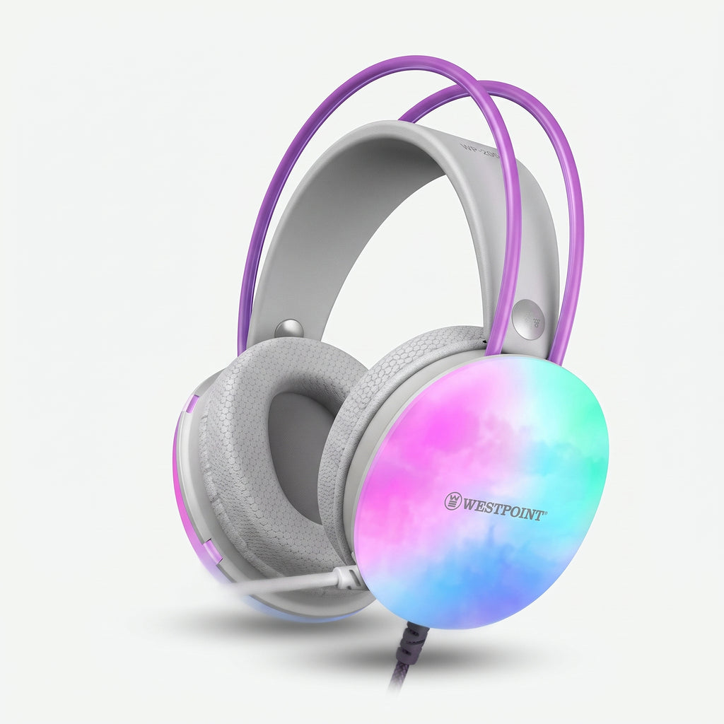Westpoint WP-205 RGB Gaming Headset with 50mm Drivers