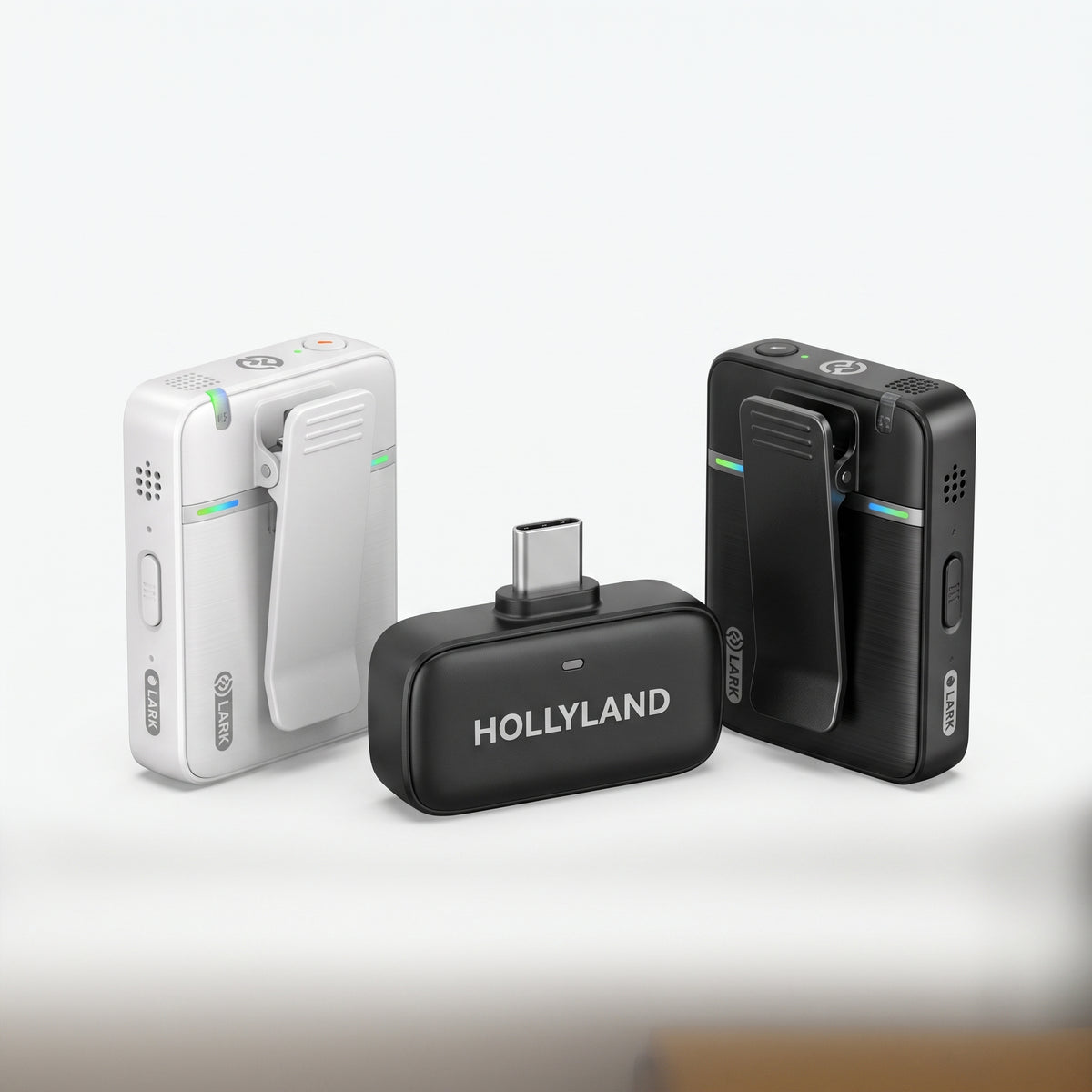 Hollyland Lark A1 USB-C Wireless Lavalier Microphone Duo