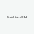 Smart LED light bulb on a light studio background