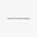 Wireless earbuds and charging case on a light studio background