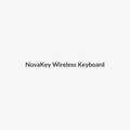 Compact wireless keyboard on a clean light background