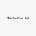 Slim smart fitness band on a clean studio background