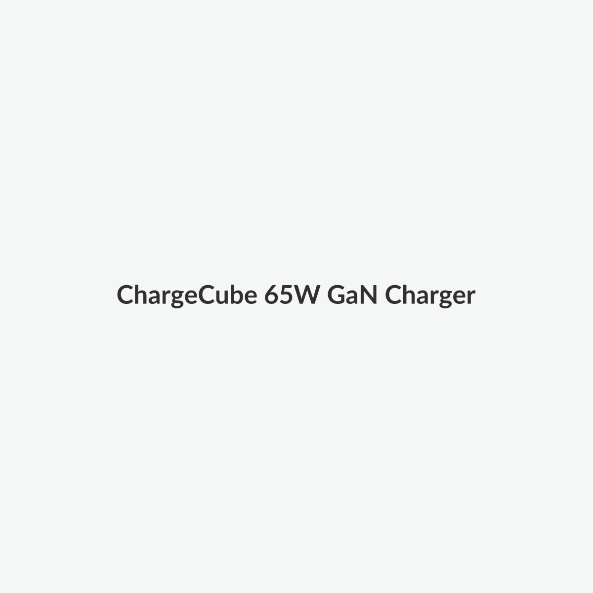 Compact multi-port wall charger on a light studio background