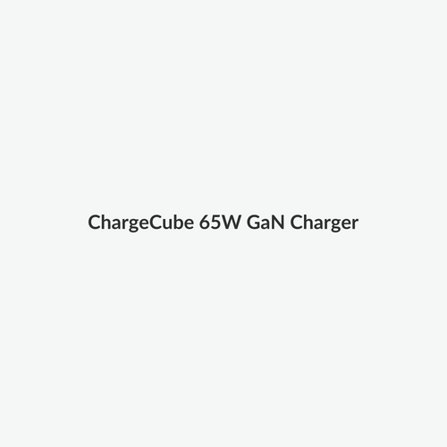 Compact multi-port wall charger on a light studio background